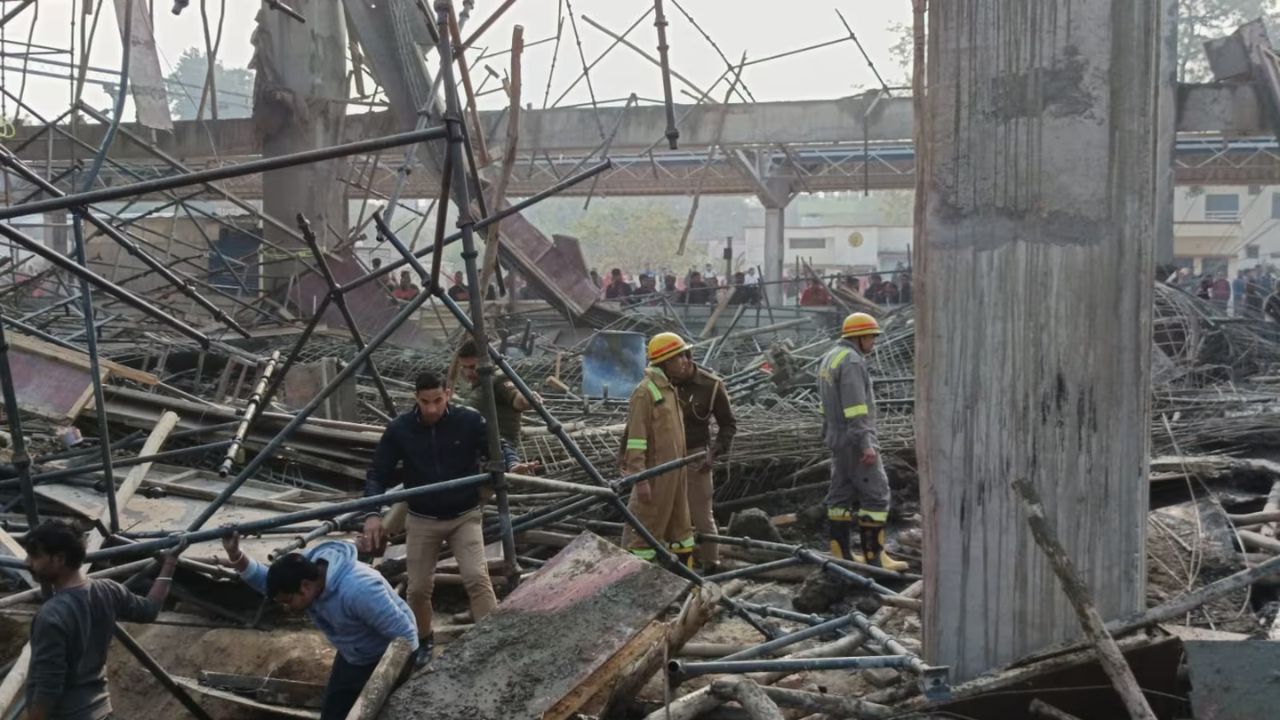 Ceiling Slab Collapses at Kannauj Railway Station, Many Feared Trapped