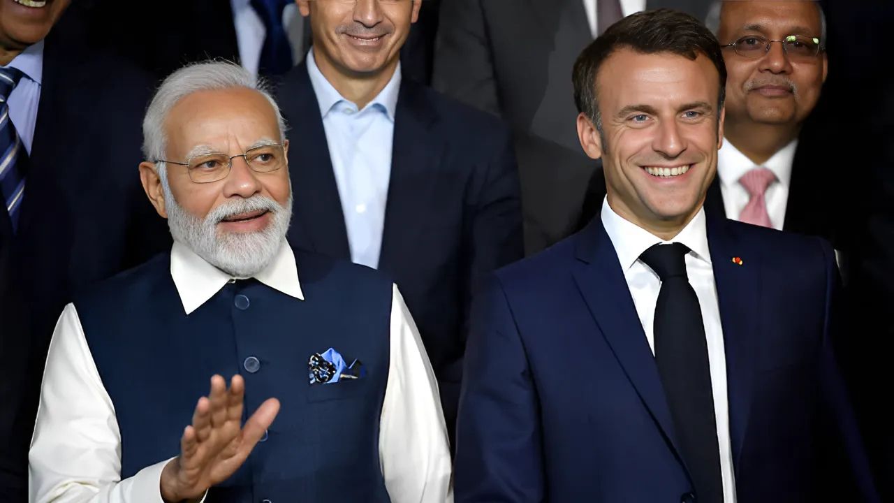 Ahead of PM Modi’s France Visit, Macron Emphasizes India and Europe Must Capitalize on AI Opportunities